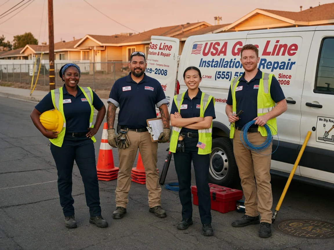 Gas Line Installation company in New Salem, ND